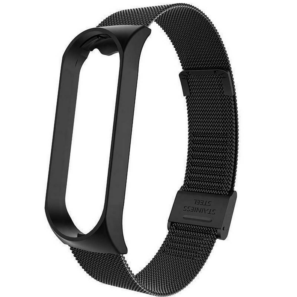 Metal Wristbands Mi Band Accessories Replacement For Xiaomi Stainless Steel for Mi Band 3/4 Wrist Strap Smart Bracelet Strap
