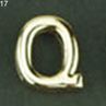 Fashion Women Plated Initial Alphabet Letter A-Z Pendant Chain Neckle
