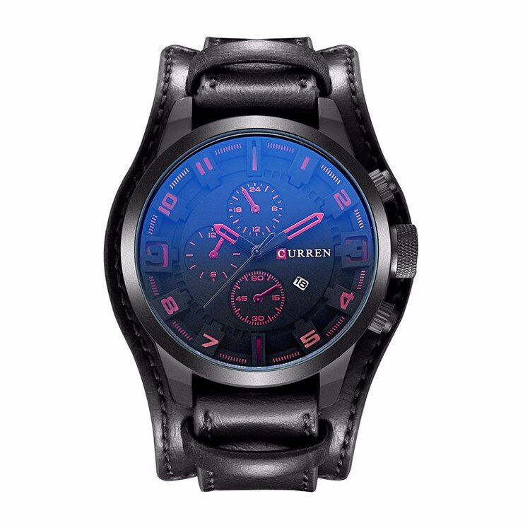 CURREN 8225 New Brand Luxury Fashion Casual Leather Men Watch Analog Military Sports Wristwatch Date Clock Horloges Mannens Saat【With Box】