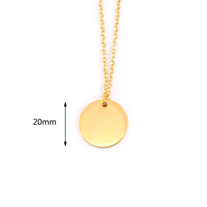 FASHION COIN Saint Map JEWELRY NECKLACE GOLD COLOR PENDANT SHORT FOR WOMEN GIRL stainless steel choker collares de moda 2019