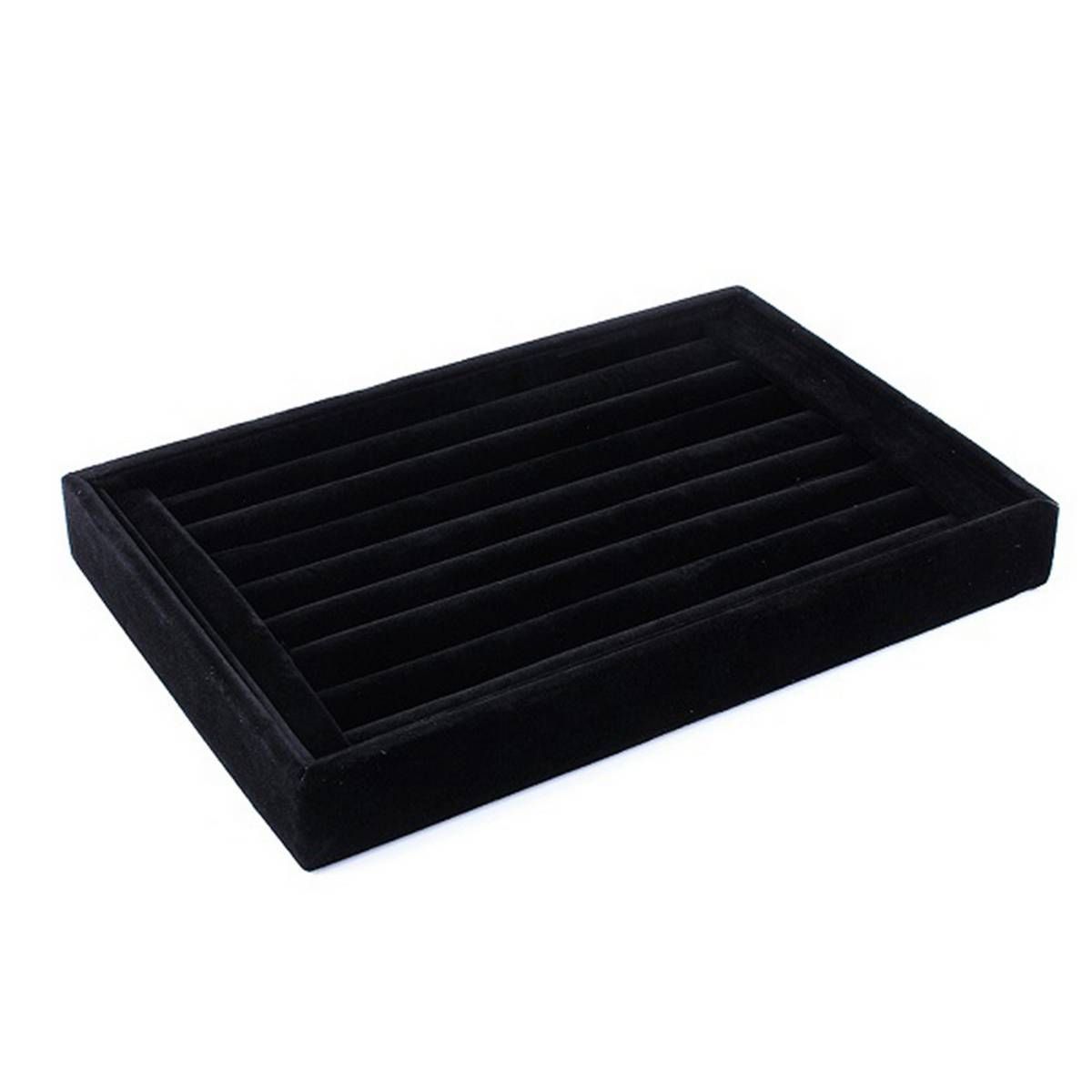 Ring Earrings Organizer Ear Studs Stand Holder Rack Tray Plate Case