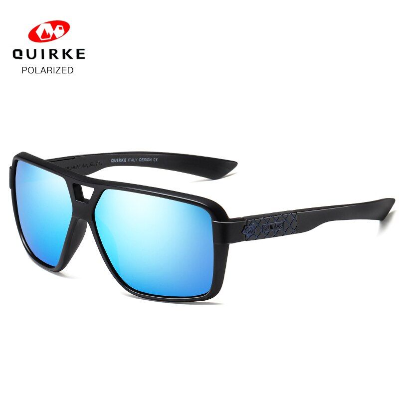 6Quirke Sunglasses Men Polarized Oversized Women Sunglasses Driving Sun Glasses Square Big Frame Glasses Luxury Brand Sports Eye