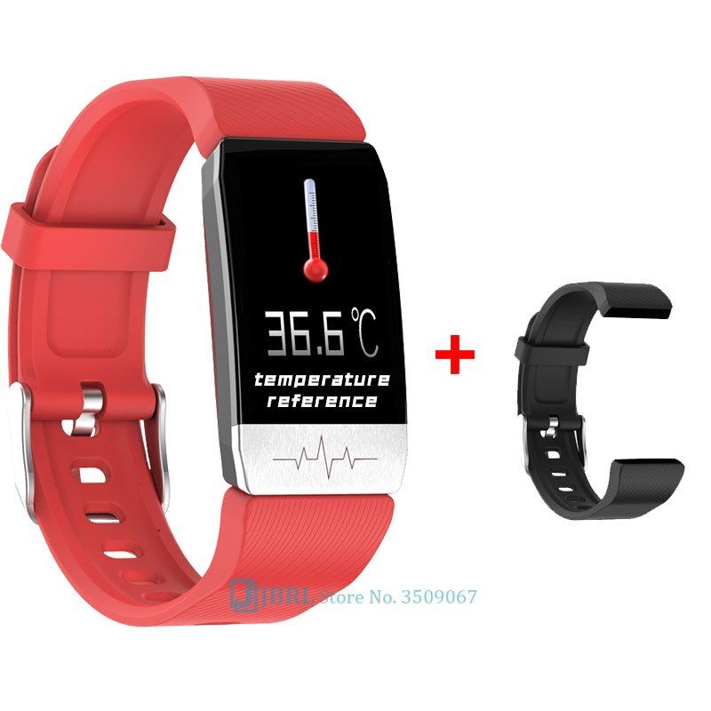 Temperature Digital Wrist Watches Girls Boy Digital Watch ECG Kids Fit Watch Silicone Android IOS Waterproof Digital Clock Teens