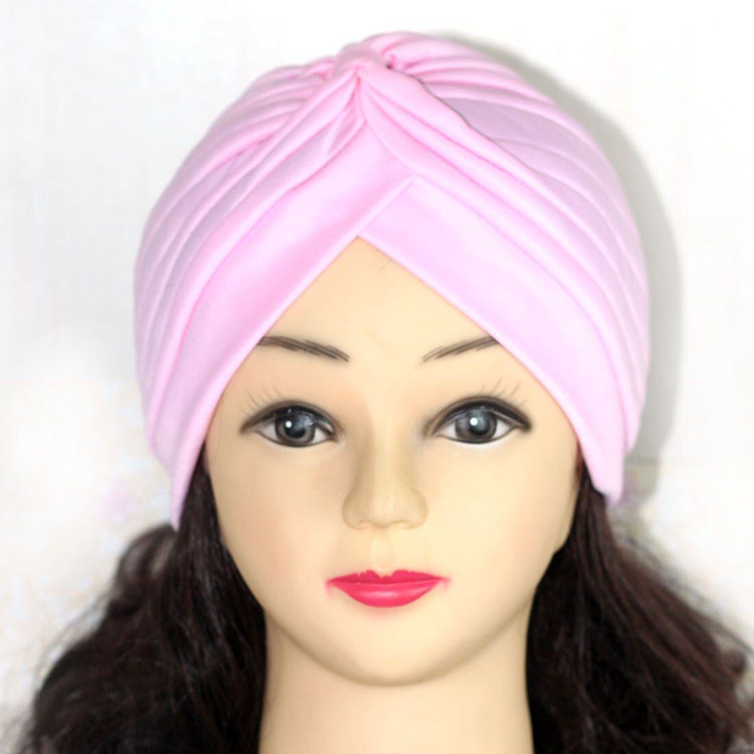 Elastic Cotton Turban Hat Women Cross Twisted Inner Hijabs Cap Muslim Stretch Bonnet Hats Femme Solid Head Wrap turbante mujer