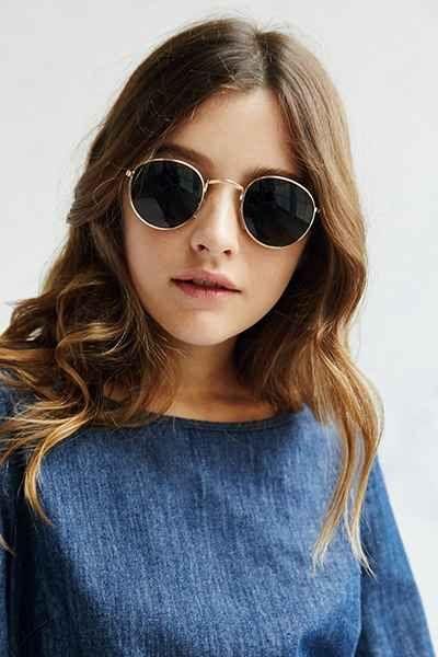 Vintage Inspired metal Round Circle Sunglass