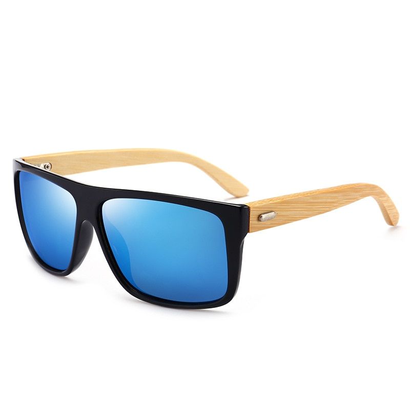 C4Jsooyan Fashion Wooden Frame Sunglasses Men Women Driving Eyewear Vintage UV400 Sun Glasses Shades lunette oculo