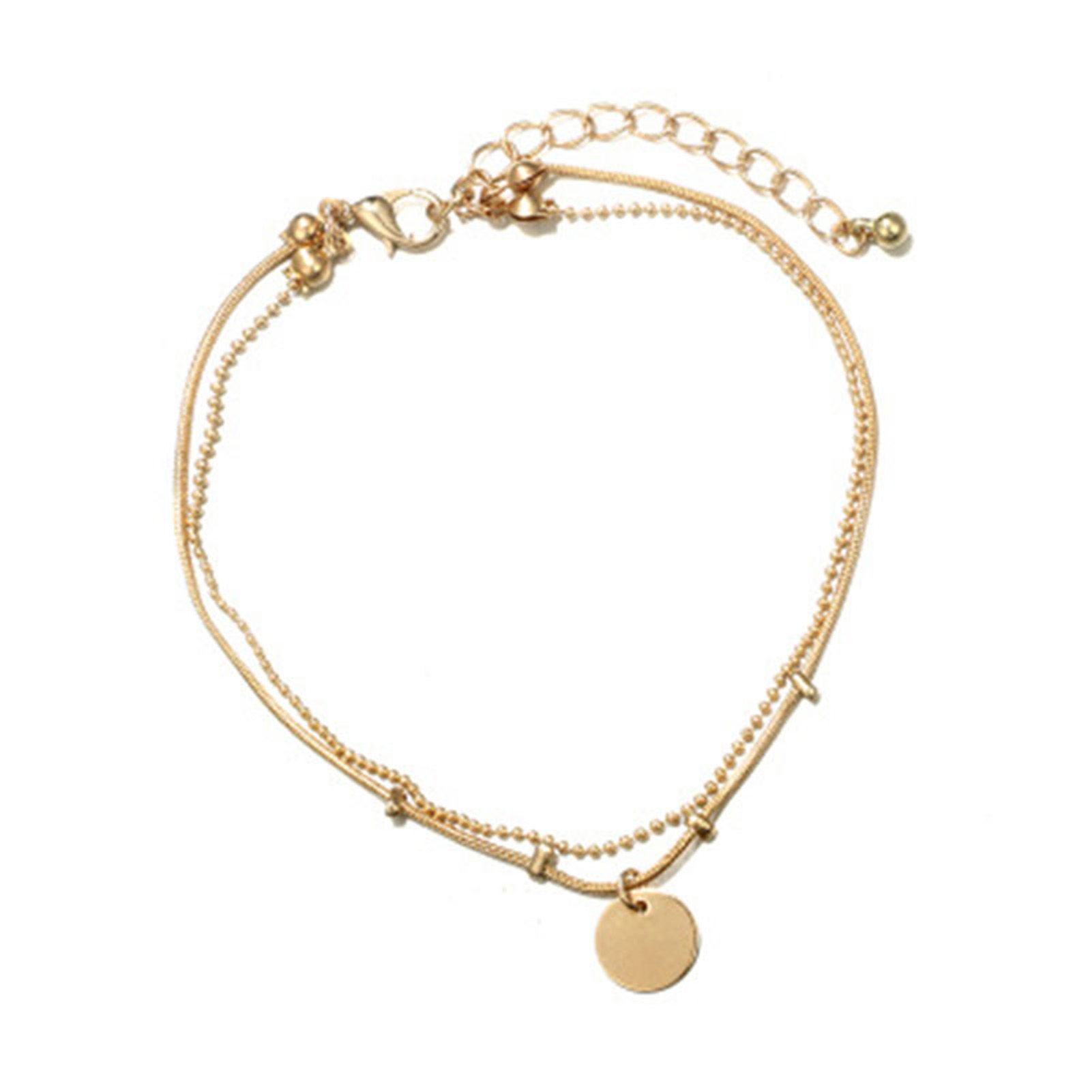 Foot Chain Electroplating Adjusle Women Foot Chain