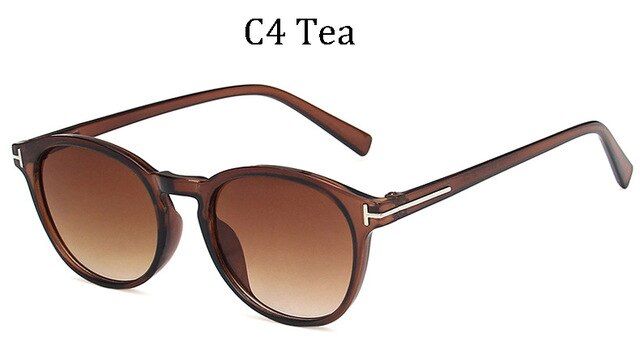 C42021 Tom style pilot Men round sunglasses Bramd designer retro sunglasses fashion street tide sunglasses unisex Women Fashion