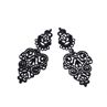 Vintage Women\'s Bohemian Hollow Design Long Drop Dangle Earrings Piercing Jewelry