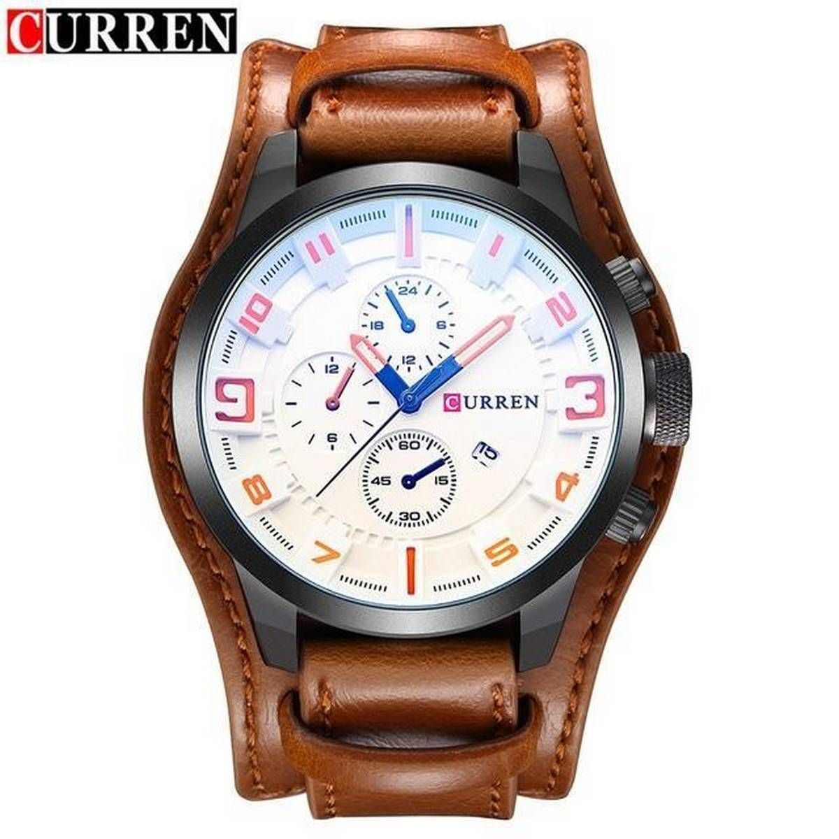 Bounabay Brand Watch Men Luxury Analog Men Reloj Hombre Quartz Curren Sports Watches 8225 - intl