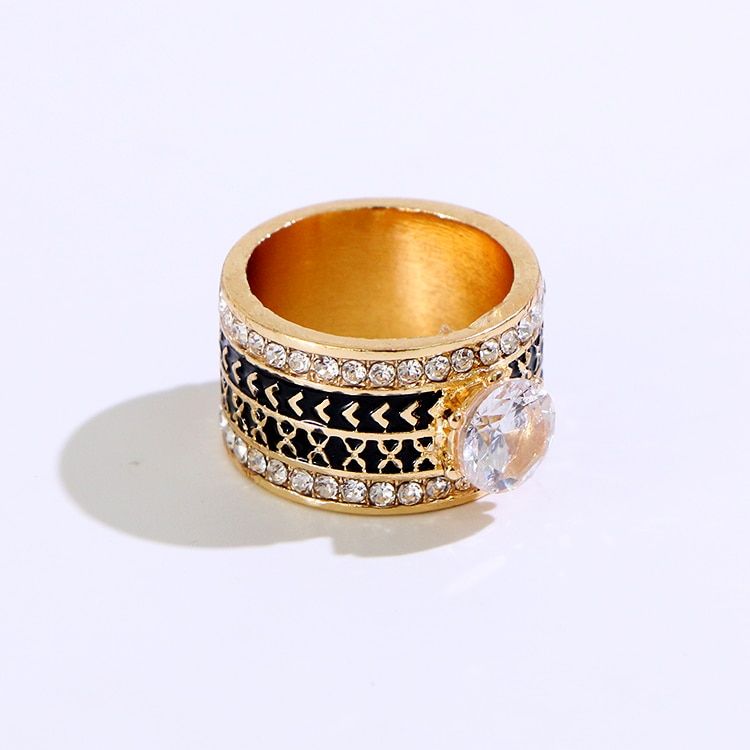 Say Hello Hawaii Polynesian Style Grey Imitation Pearl Finger Rings for Women Men Ring Couple Gift Jewelry Size 8 12 Ringe K6454