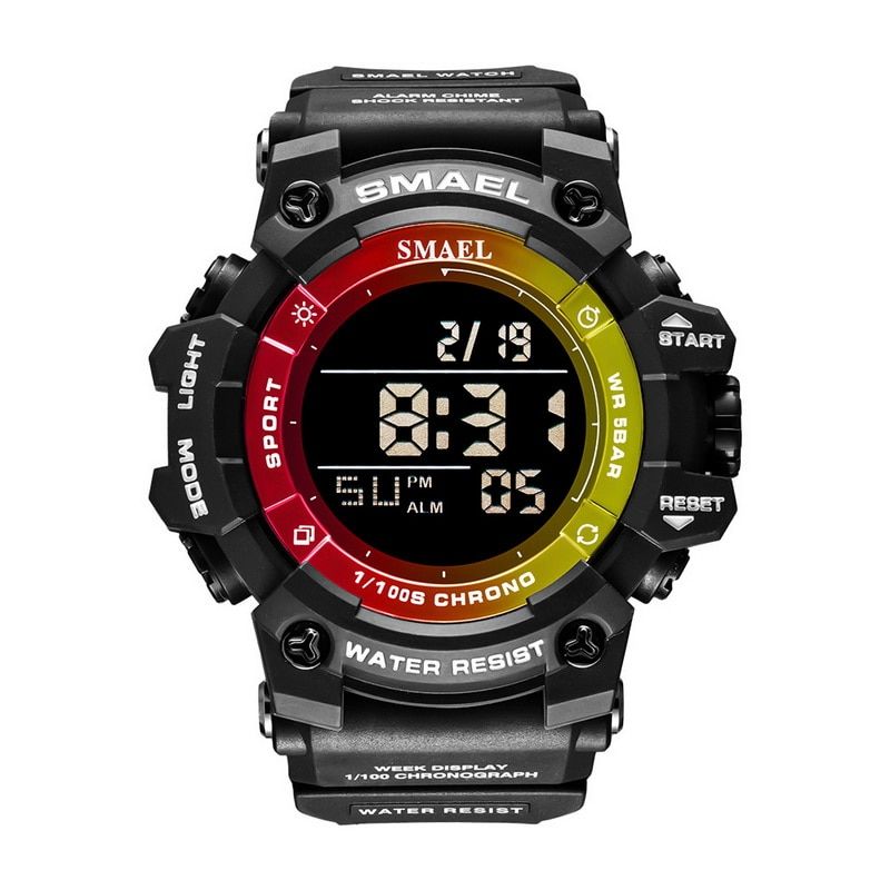SMAEL 8046 Waterproof Digital Wristwatch Luminous LED Sport Watch For Students