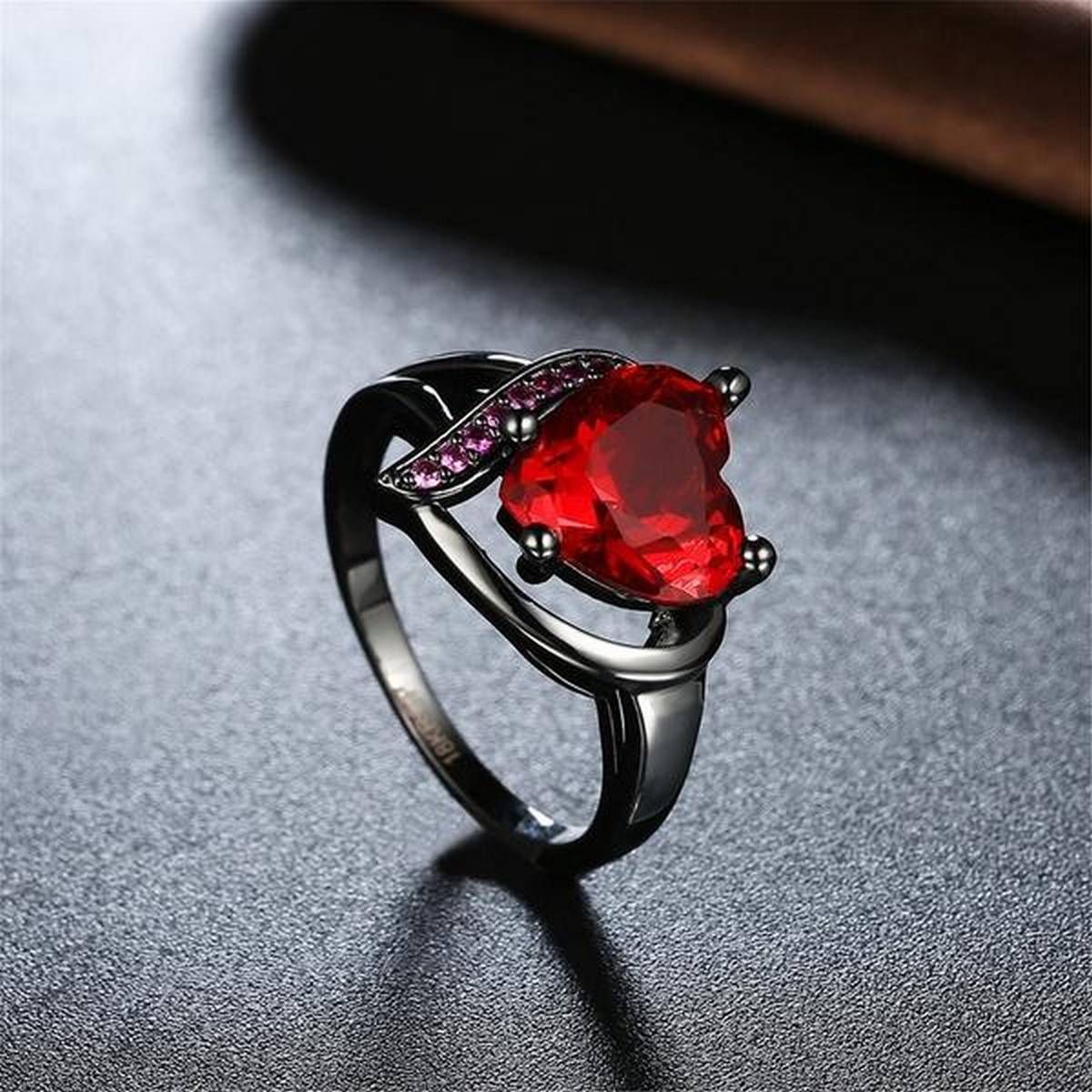Crystals Diamond Cut Zircon Finger Ring(Null)