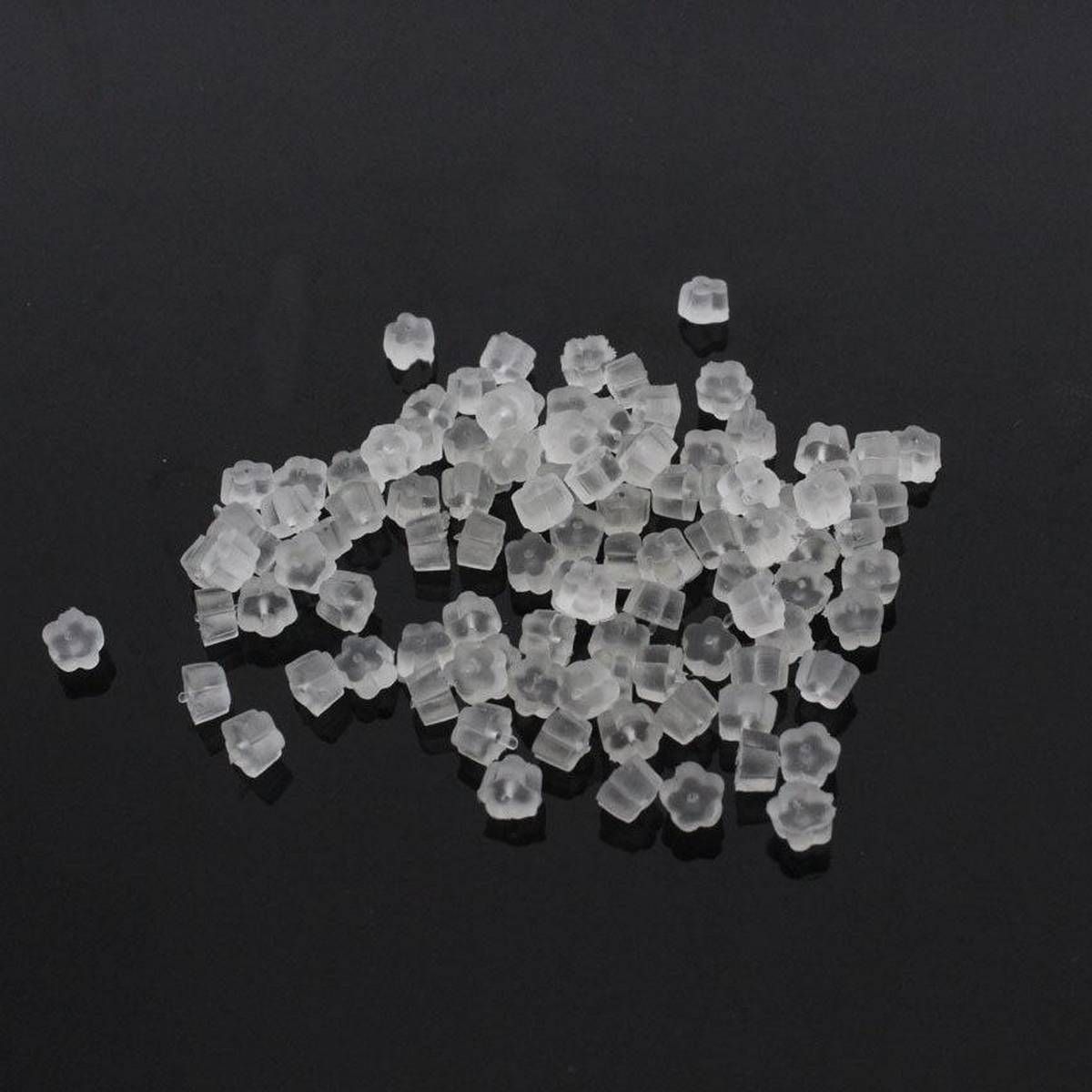 Korean fashion accessories, plum ear plugs, a pack of 100 capsules Fashion Women Wedding Flower Bridal Metal Hair Jewelry Crystal Headdress Crown Princess Clip Party Band Rhinestone Pea