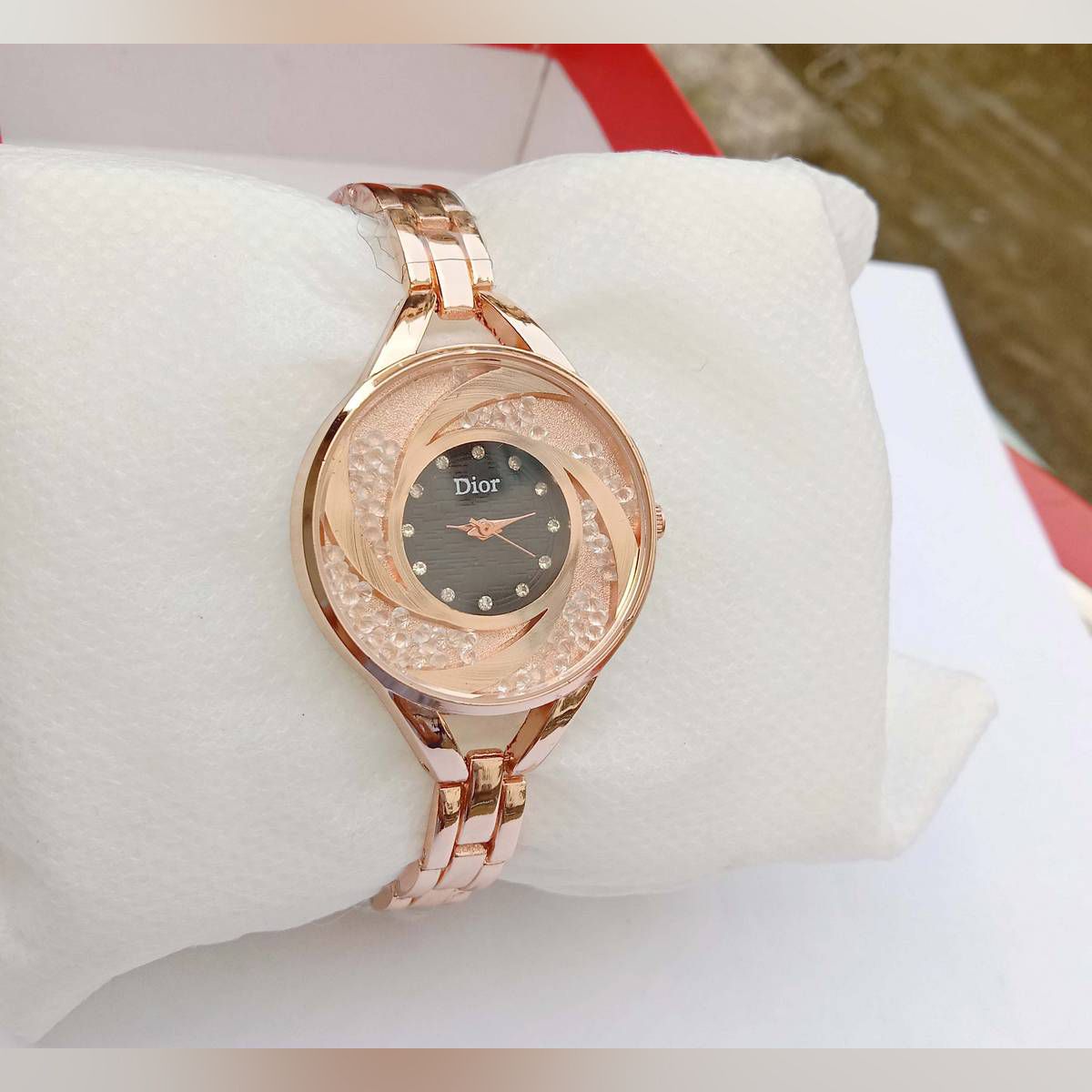 Lady Fashionable Gift Watch+Gift Box