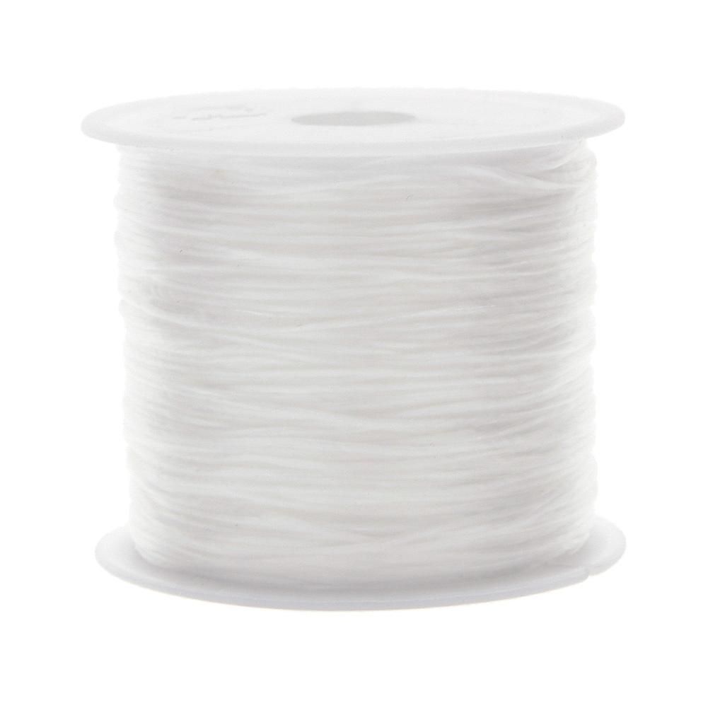 1PC 0.8mm Strong Colorful Crystal Elastic Beading Line Cord Thread String DIY Necklace Bracelet Jewelry Making(60M)