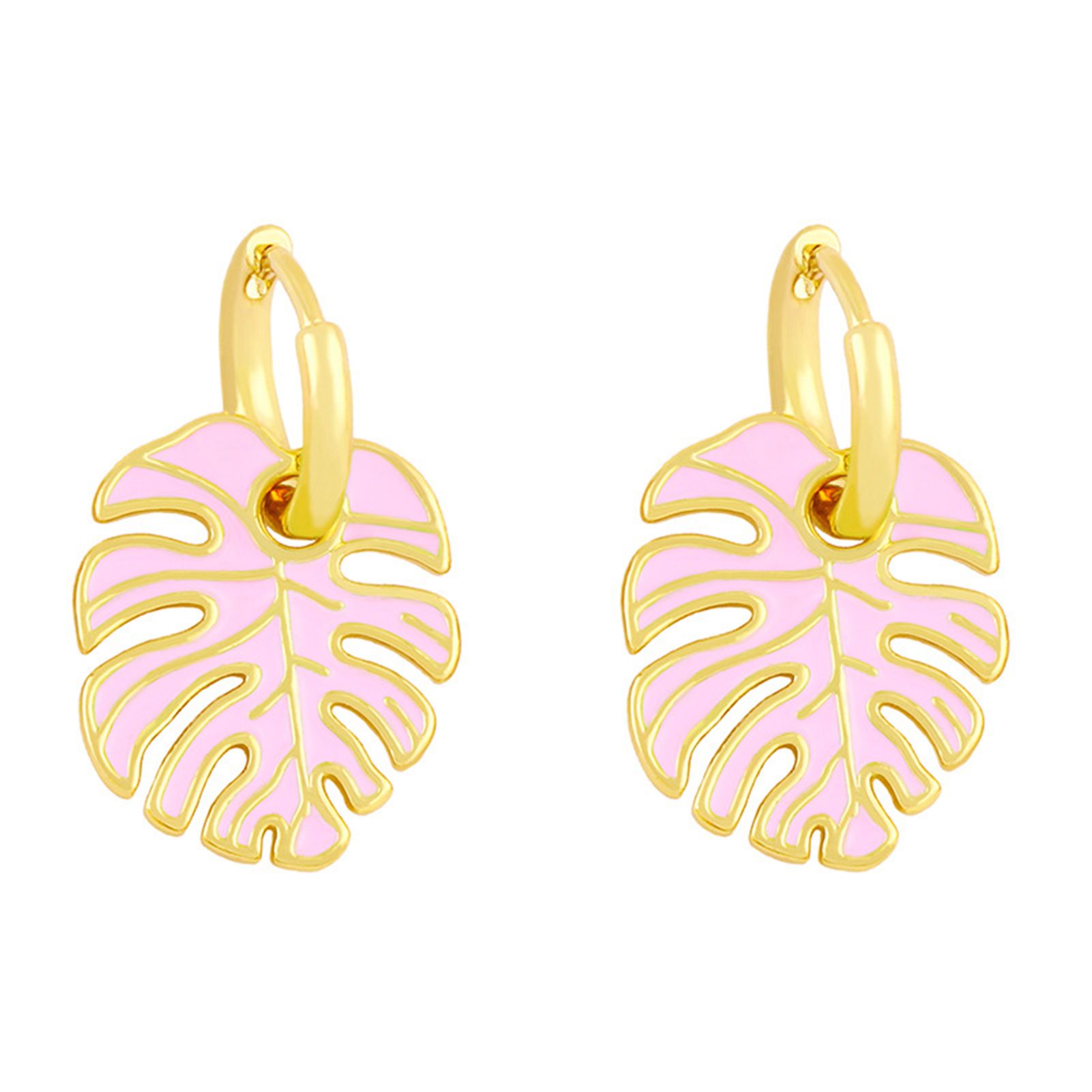 Dangle Earrings All Match Geometric Circle Earrings