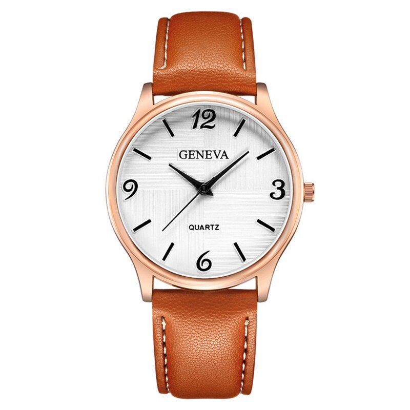 Men Leather Strap Watch Top Brand Luxury Watch Hodinky Men Fashion Business Quartz Watch Minimalist Belt Clock Relogio Masculino