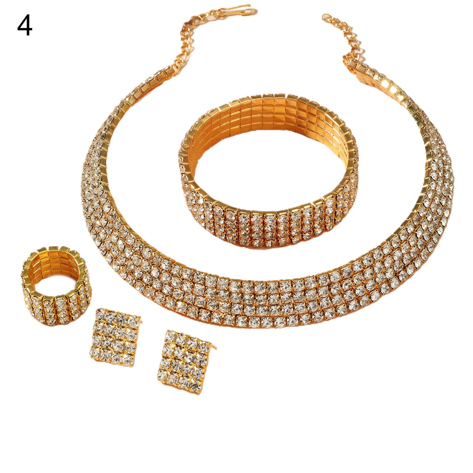 Neckle Eargs Brelet g Extension Chain Gothic Choker Neckle Stud Eargs Brelet g