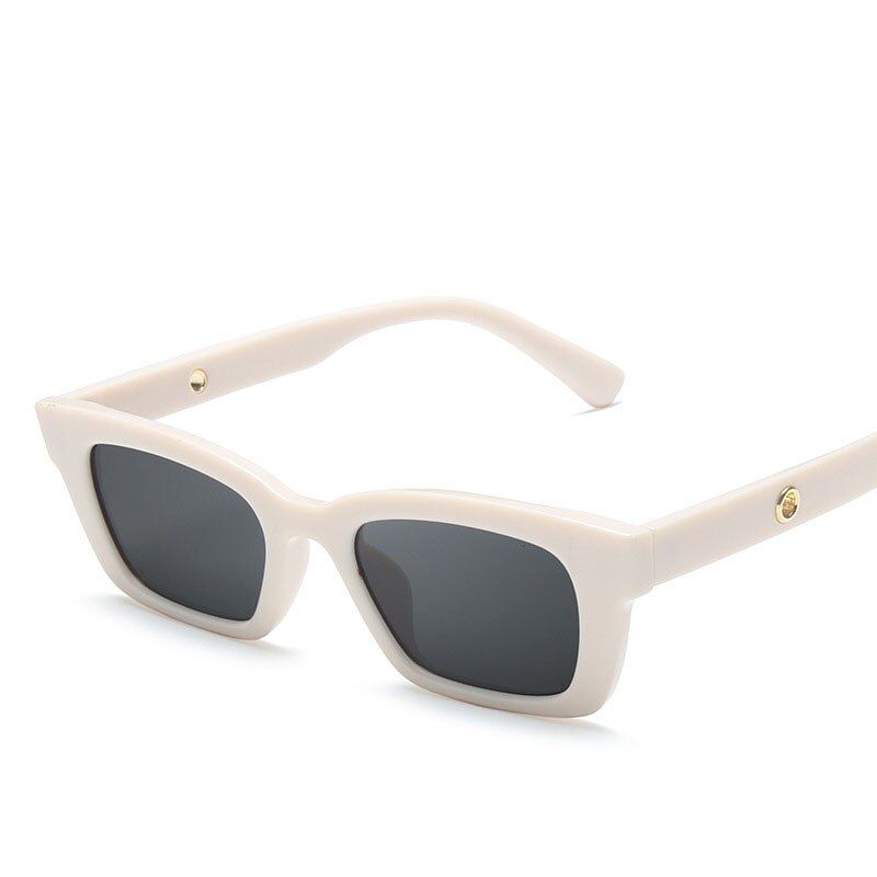 WhiteGrayRBROVO 2020 Square Retro Sunglasses Women Vintage Sun Glasses for Women/Men Luxury Sunglasses Women Small Oculos De Sol Feminino