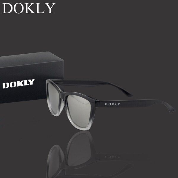 Dokly15 PolarizedDOKLY Fashion women Sunglasses Polarized Men Brand Designer Mirror lens Oversized Sunglasses Male Sun glasses for Man