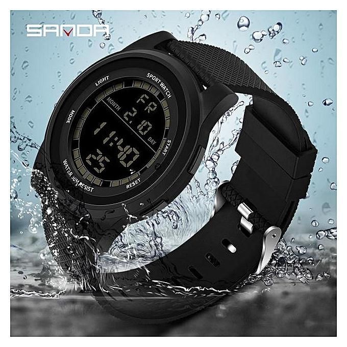 Sanda Sports Silicon Wrist Watch for Men ,sports watch,high quality fashionabul watch,watch for man 1 Ratings