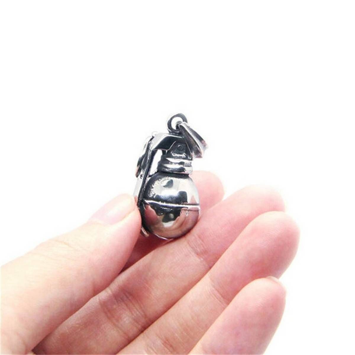 Rany&Roy Newest Cool Man Grenade Pendant 316L Stainless Steel Band Party Hot Selling Grenade Pendant