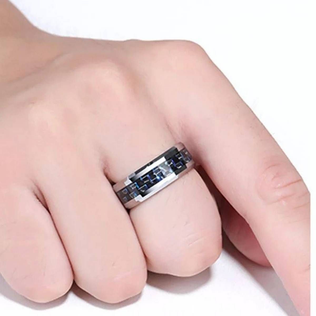 Unique Punk Stainless Steel Ring For Men