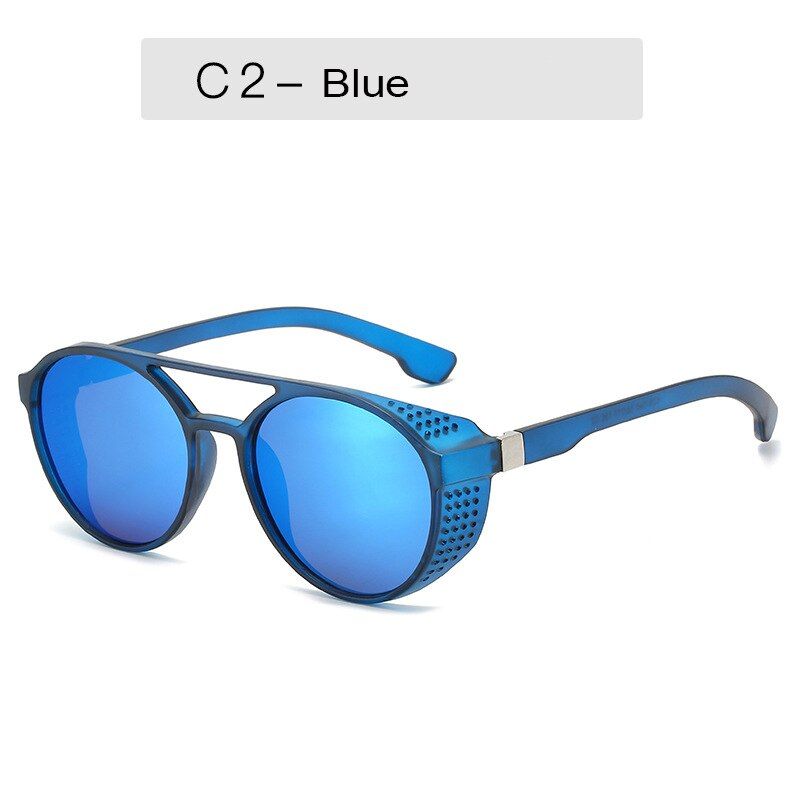 Hot Sales Retro personality punk glasses vintage sunglasses aviation sun glasses Steampunk sunglasses Gafas de sol para hombres