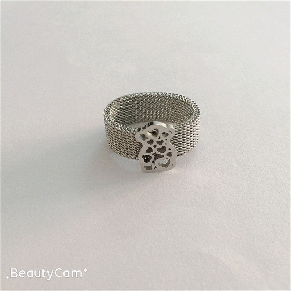 bear ring stainless steel bear rings trendy sharp ring for best gift free ship many can select  top  hot sell
