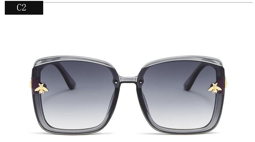 C22020 bee sunglasses ladies UV protection eyewear casual sunglasses