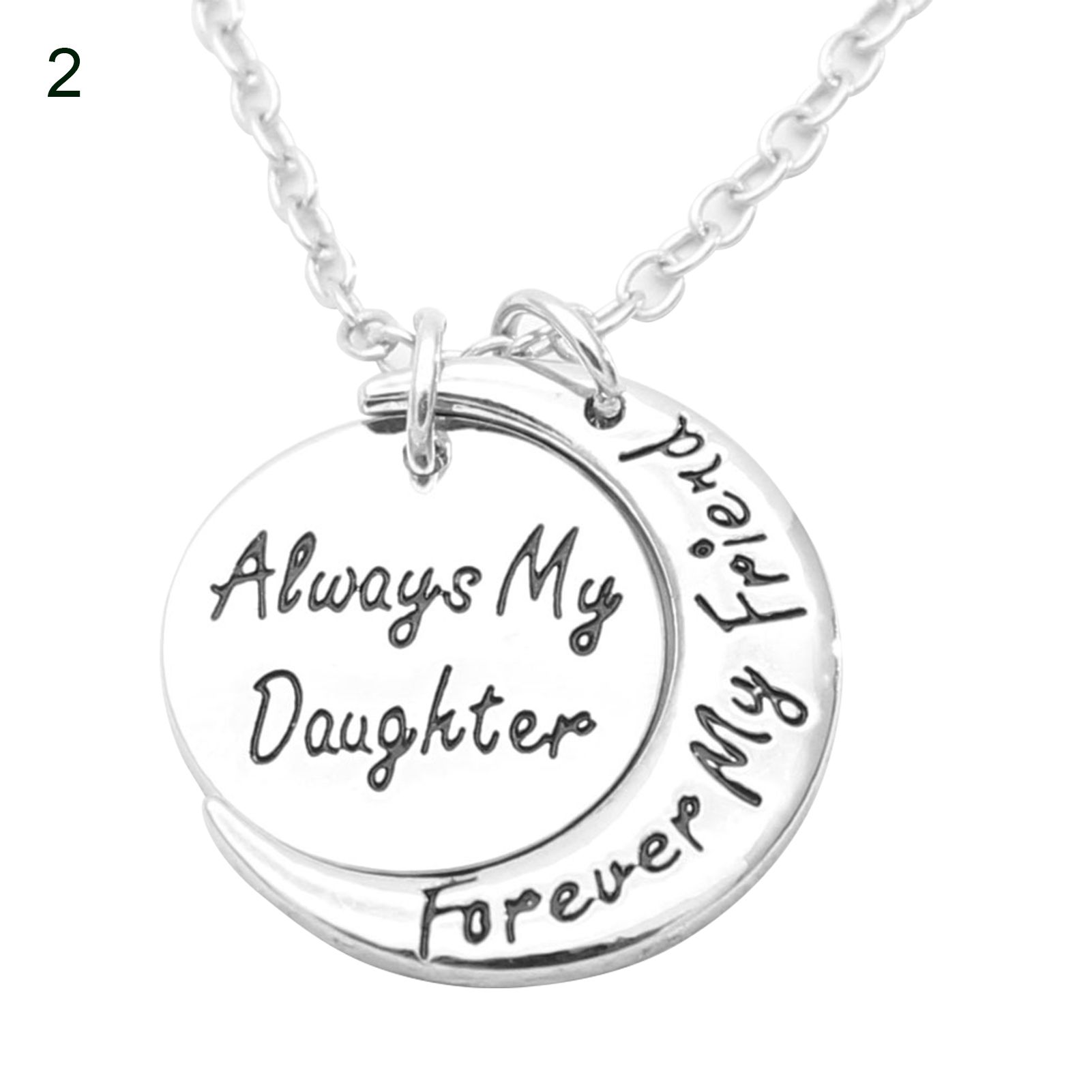 Charm Neckle Fine Workmanship Unique Mom Daughter Matching Moon Pendant Neckle