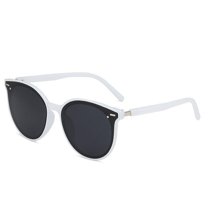 C6DAVE Retro Cat Eye Sunglasses Women Luxury Brand Anti-reflective Coated Sun Glasses Female Big Frame Eyewear Oculos de sol