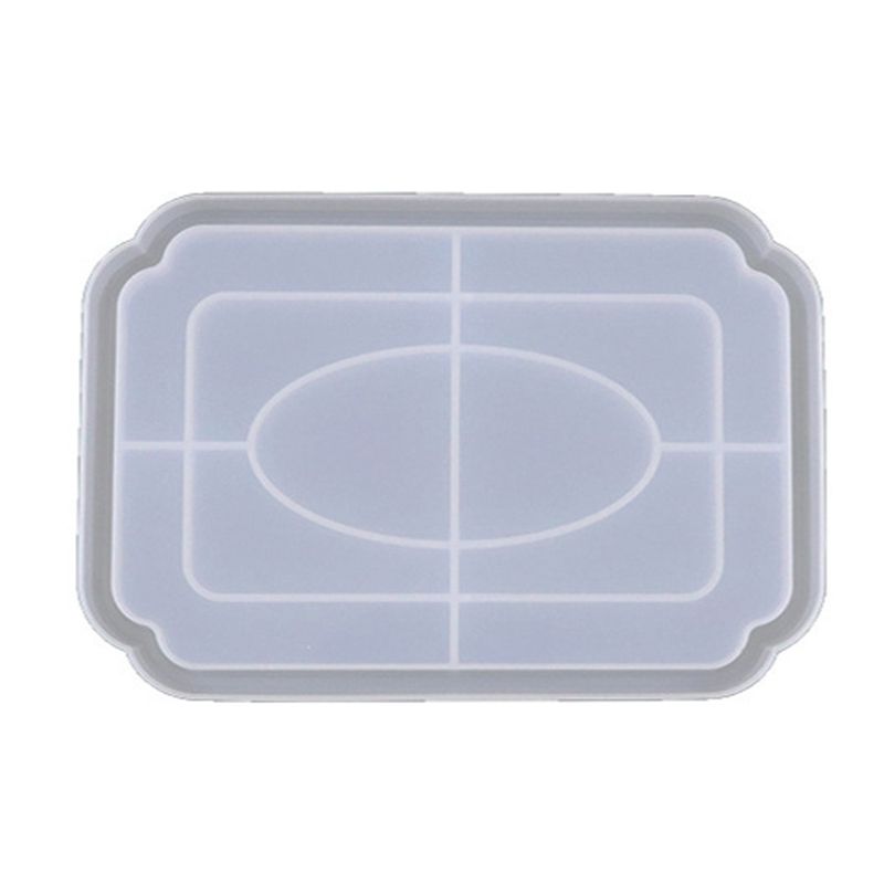 Storage Tray Crystal Epoxy Resin Mold Plate Dish Silicone Mould DIY Crafts Jewelry Casting Tools