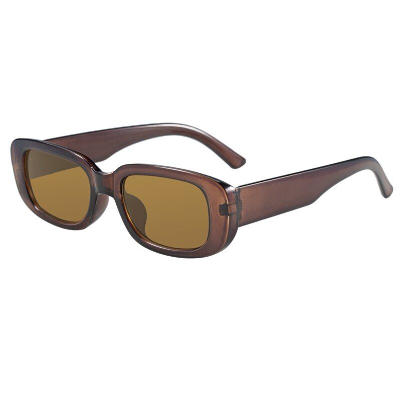Fashion square cat eye sunglasses women brand designer retro travel rectangle women's sunglasses
