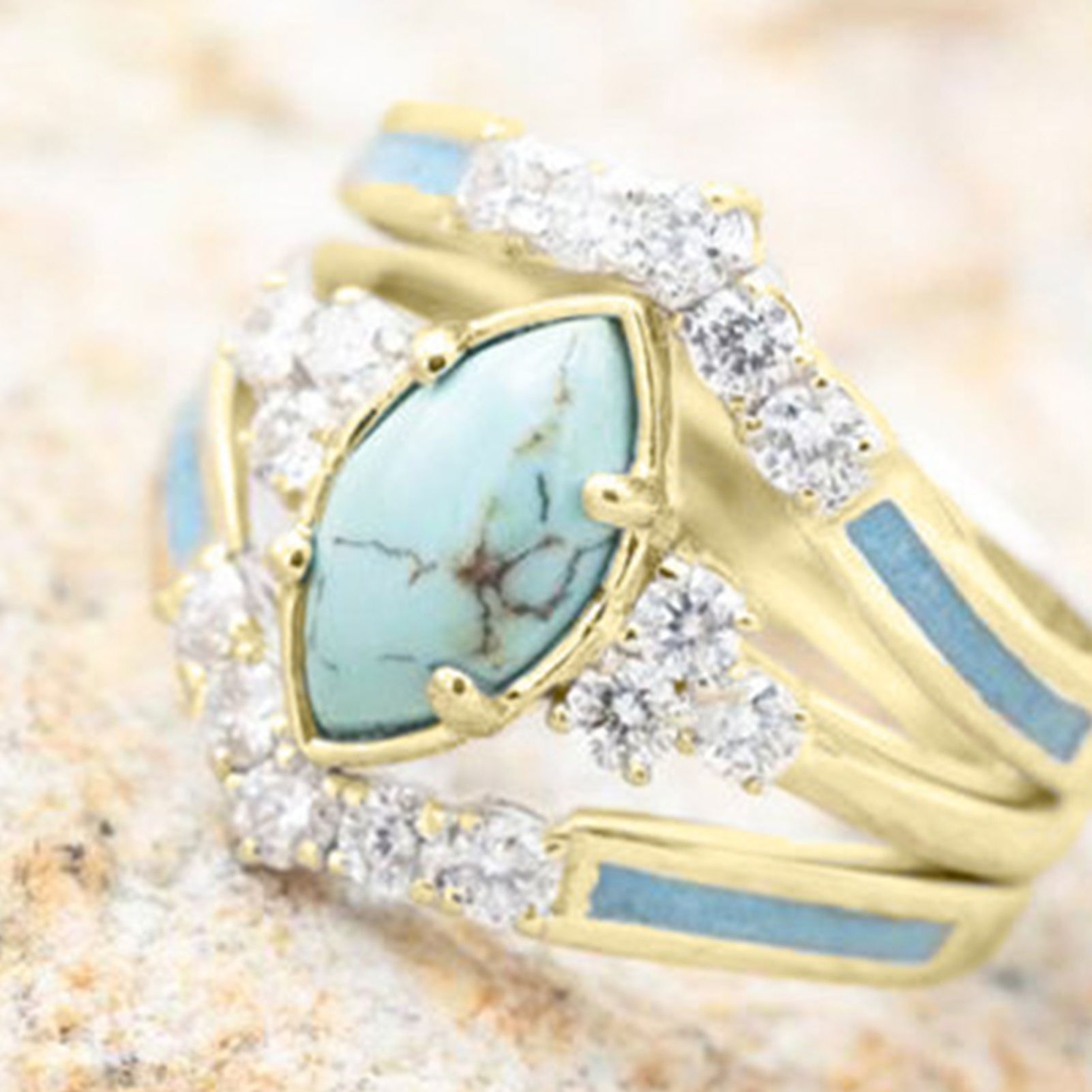 Women Circlet Set Lightweight cessory Lady Knuckle Ring