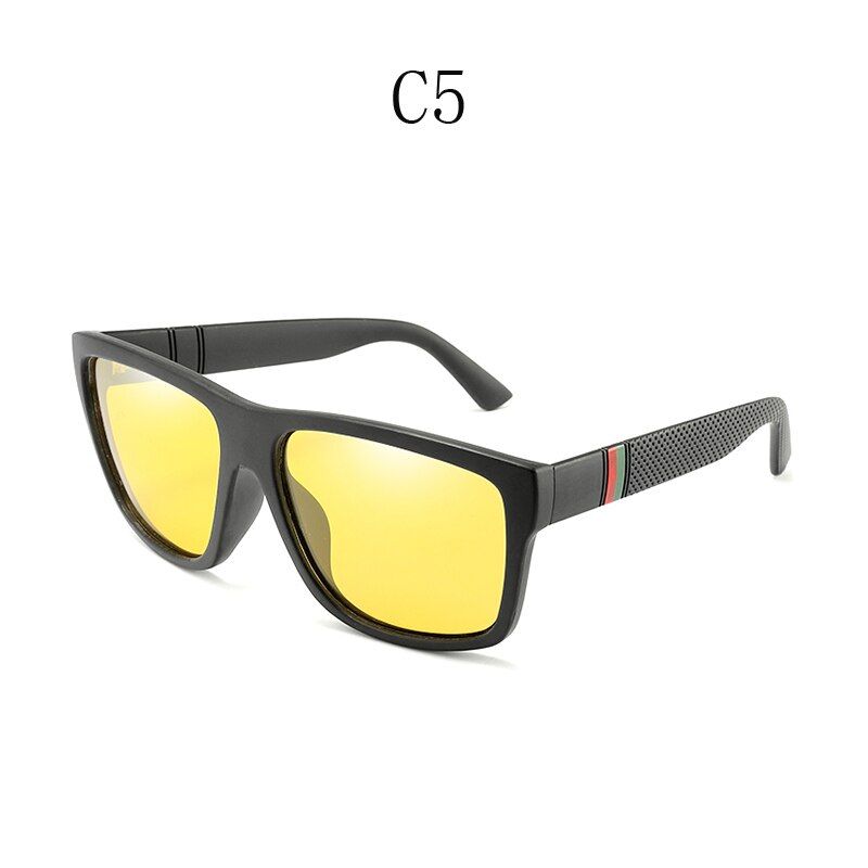 6-KP1055-C5Polaroid Sunglasses Unisex Square Vintage Sun Glasses Famous Brand Sunglases Polarized Sunglasses Oculos Feminino for Women Men
