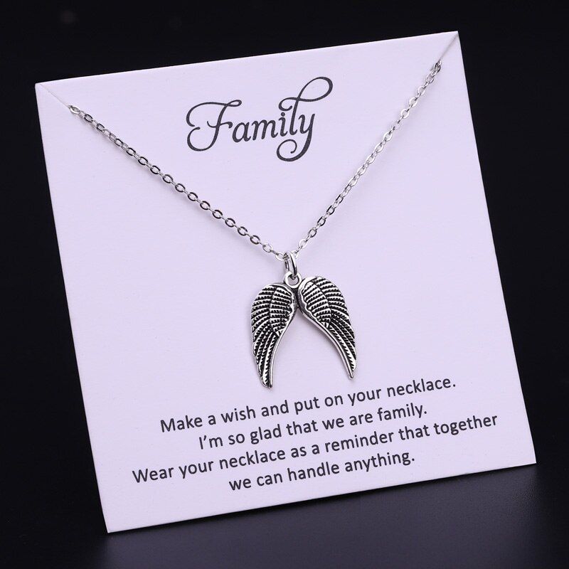 Grandma Grandmother Pendant Necklaces Mom Mother Heart Choker Necklace Women Fashion Card Jewelry Christmas Gifts Drop Shipping