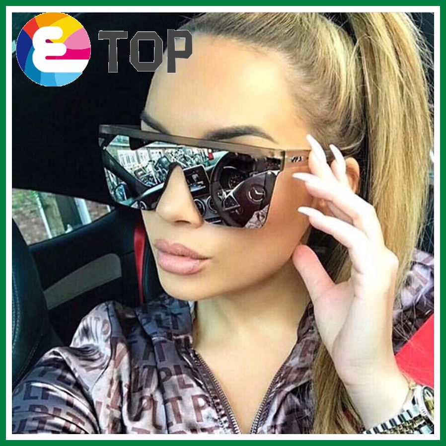 Fashion big frame rice nail sunglasses European and American men and women retro square sunglasses trendy sunglasses