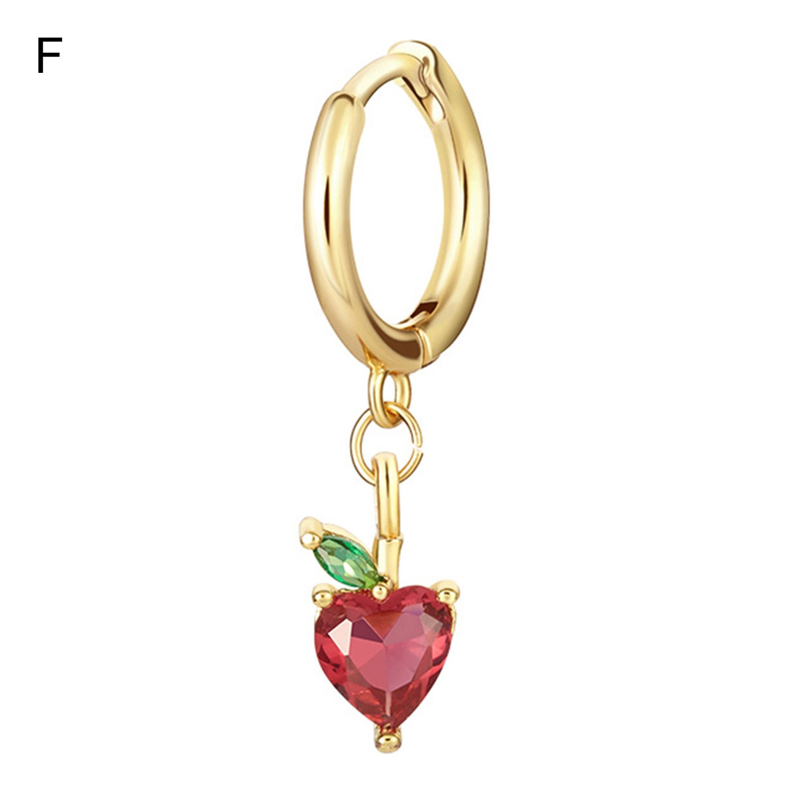Dangle Earring Grape Sparkling Bright Luster Dangle Earring