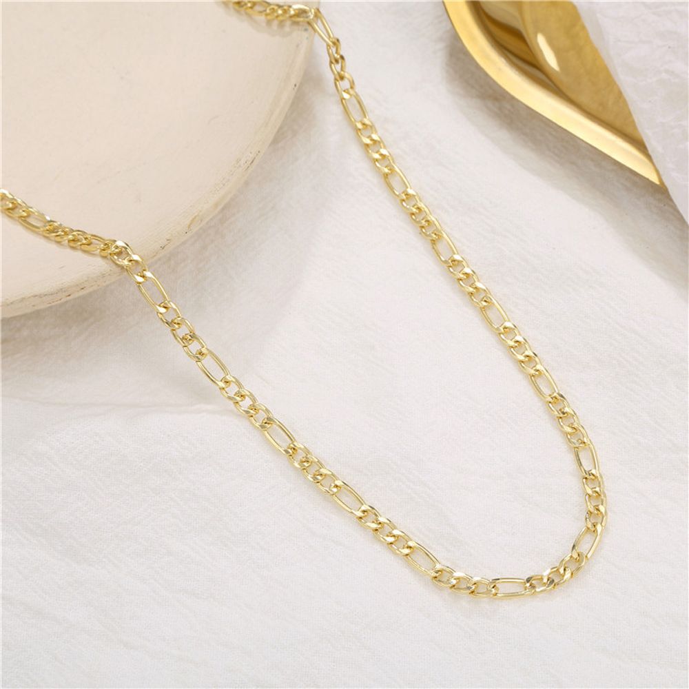 DIY For Men Women Gift Stainless Steel Long Necklace Thick Chain Choker Classic Chain