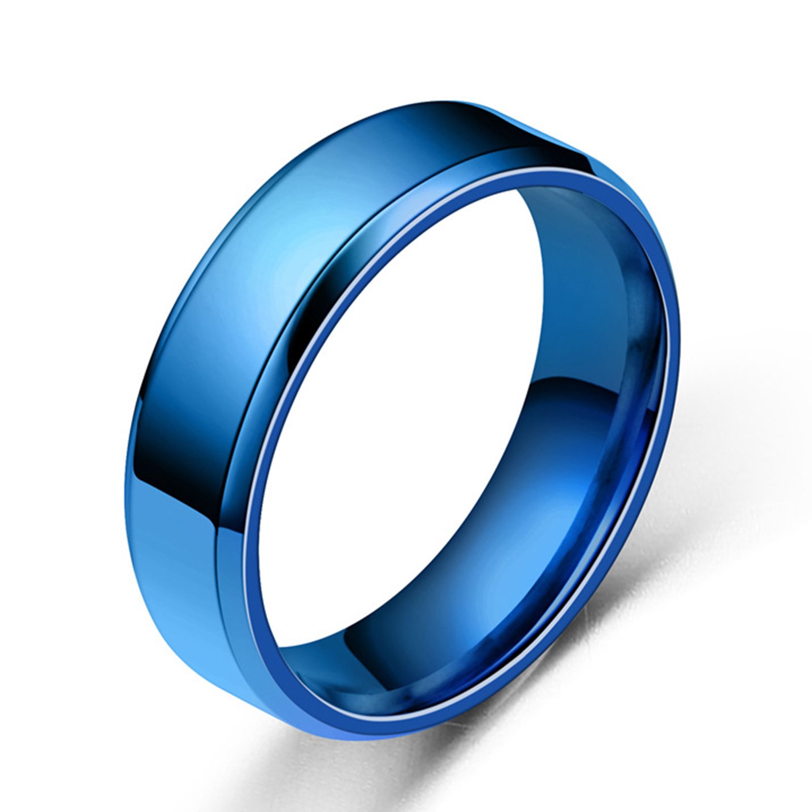 Finger Band Wide Wide Solid Color Ring