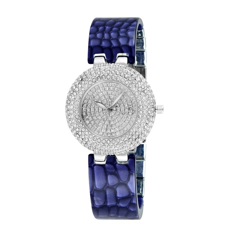 Cacaxi  Fashion Watches Women Brand Rhinestone Case bracelet watch Charming Golden Quartz Dress WristWatch A185
