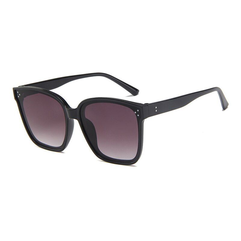black-gradient blackSIMPRECT Oversized Sunglasses Women 2020 Retro Square Sunglasses Men Luxury Brand Designer Sun Glasses Vintage Shades For Women