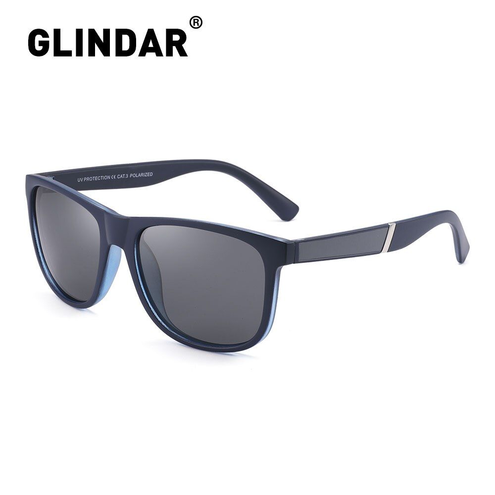 c2 blue greyRetro Square Sunglasses Polarized Men Women Vintage Sunglasses Brand Designer Sun Glasses Polarized