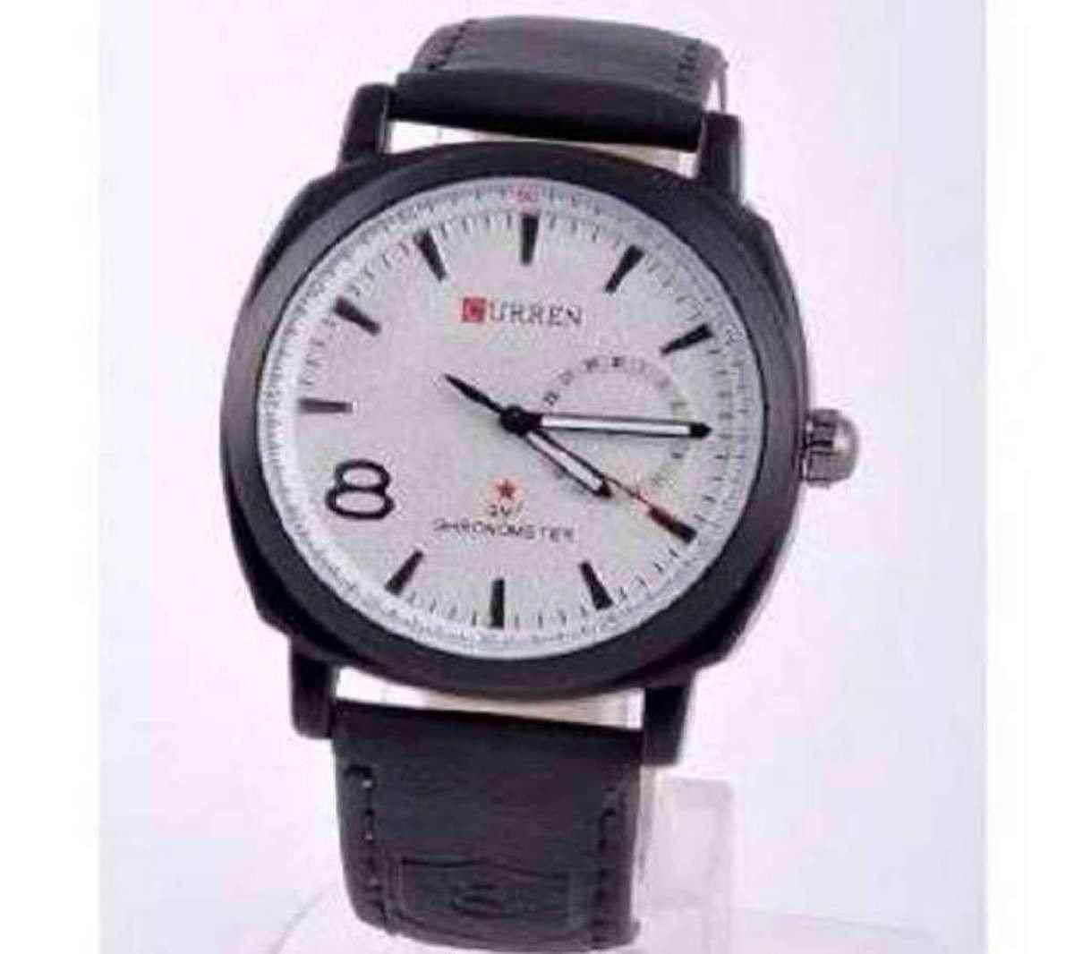Strap Leather Analog Watch for Men