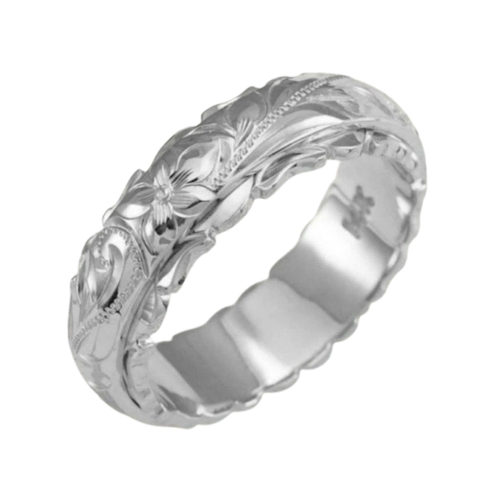 Women Ring Elegant Rose Flower Design Ring