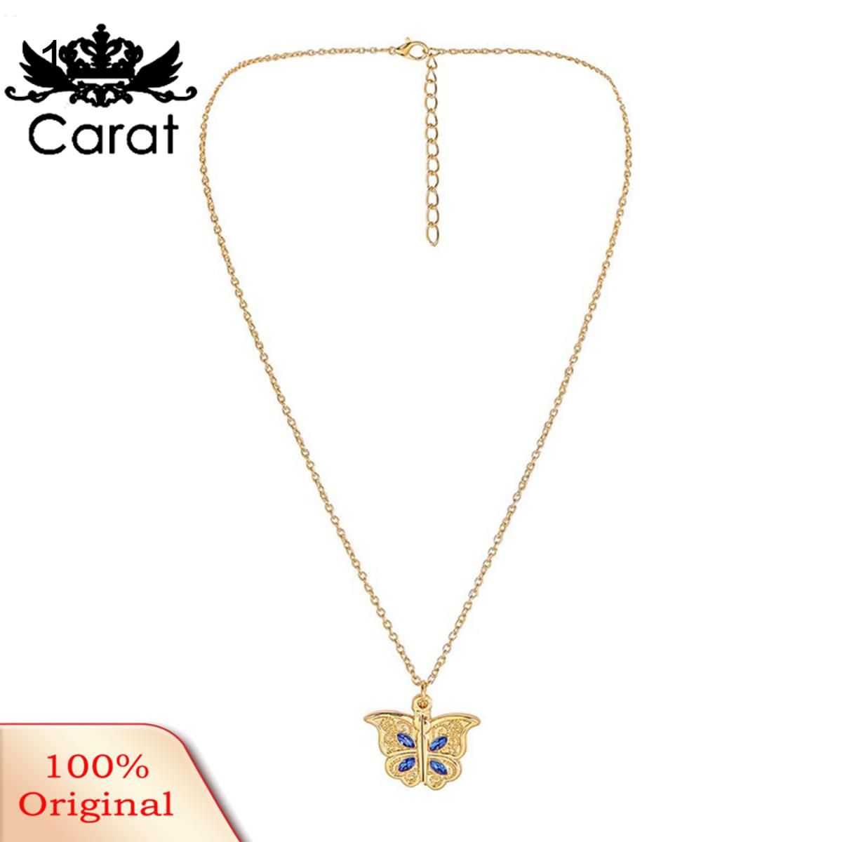 Pendant Necklace Butterfly Letters Lady Lightweight Delicate Necklace Jewelry Gifts