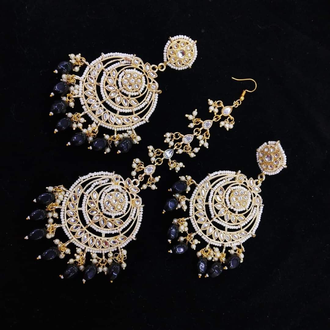 Jewellery Set FOR Women Tikli + Earrings