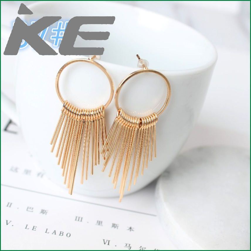 Korean style earrings Creative geometric tassel earrings Fashion long earrings for gilrs for women low price